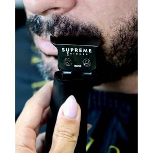 Tondeuse à cheveux sans fil professionnelle pour barbier, tondeuse à barbe noire T-Shaper pour hommes, en acier inoxydable, batterie IPX7 - Product Image 2