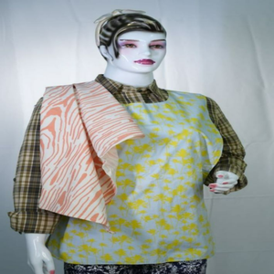 Serviette de cuisine en toile de coton 100% écologique SKVT INDIA, fabriquée à la main, recyclée, couleur unie, blanche, hypoallergénique, lavage à la main - Product Image 2