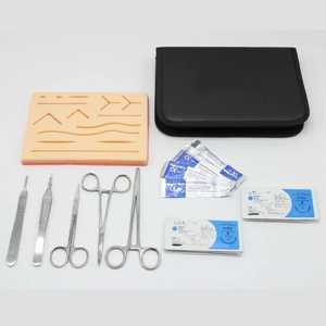 Kit de sutura para estudiantes de medicina, Kit de práctica de sutura de disección, Kits de entrenamiento de sutura de Anatomía de cirugía, acero inoxidable ISO 13485 CE - Product Image 5