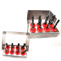 Kit de 8 pièces de forets chirurgicaux manuels à alimentation externe pour implants dentaires, pour chirurgie guidée, certifié CE Classe II, garantie 5 ans