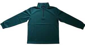 Custom <b>Men</b> Quarter Zip Pullover with Stand Collar, Breathable <b>Stretch</b> Fabric Factory Supply for Brand, Team Wear and Casual Use - Product Image 6