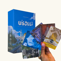 Juguetes Educativos Islámicos para Musulmanes, Enseñanza de la Oración Sala, Juego de Mesa Islámico Usolli, Tarjetas para Toda la Familia, Regalos de Ramadán y Eid