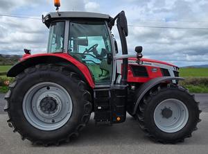 Tracteur agricole Massey Ferguson 6S.155 70HP 4WD avec pompe moteur et composants de boîte de vitesses-État neuf - Product Image 4