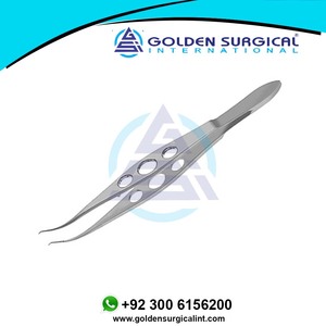 1x1 dientes de perforación, Castroviejo Colibri fórceps muy delicado 0,12mm mejor calidad proveedor al por mayor - Product Image 2