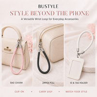 Dragonne multifonction en cuir PU avec mousqueton pivotant pour téléphone, porte-clés, breloque de sac, support de jouet en peluche, étiquette personnalisée
