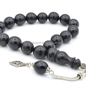 Buffalo Horn Tasbih 33Horn Masbaha 7MM Prayer Beads Horn Beads Rosary Buffalo Horn Subha Muslim Prayer Beads <b>Eid</b> <b>Gift</b> By FWE - Product Image 1