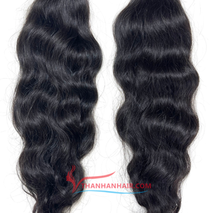 Hot Trending 100% Extensiones de cabello humano vietnamita natural La mejor calidad Sin desprendimiento o enredos Trama ondulada - Product Image 4
