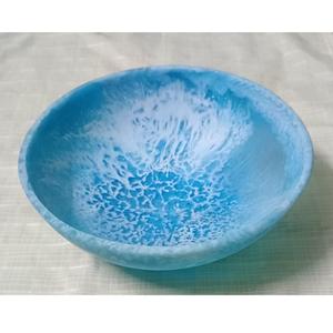 Bol à salade en résine fait main, ensemble de vaisselle, design créatif, décor de table, bol à fruits, plateaux décoratifs en résine, bol décoratif pour mariage - Product Image 2