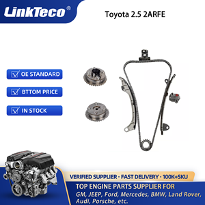 Linkteco Kit pembangunan kembali mesin, Kit waktu poros engkol untuk Toyota Camry Rav4 Avalon Scion tC Lexus ES300h <span class=keywords><strong>2</strong></span>.5L 2ARFE 09-18 - Product Image 4