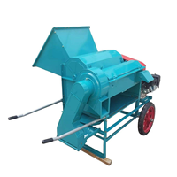Batteuse multifonctionnelle Batteuse de riz et de blé pratique pour l'agriculture Sorgho Soja Batteuse
