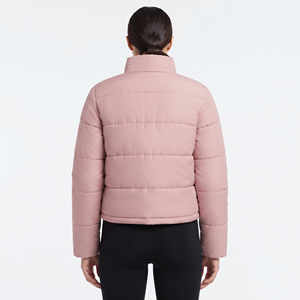 High Quality Simple Streetwear Women Puffer <b>Jacket</b> 2026 Fashion Trends Winter Thick Crop Bubble Puffer <b>Jacket</b> <b>Cropped</b> Zipper - Product Image 4