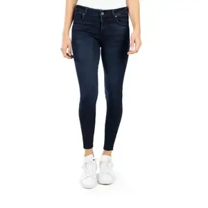 Jeans ODM OEM personnalisés taille haute super skinny style baggy déchiré pour femmes nouvel état denim à la mode pour l'été hiver - Product Image 6