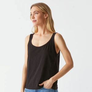 Camiseta sin mangas básica con cuello redondo 2025 para mujer, ultracómoda, Ideal para todas las estaciones, tallas grandes disponibles, camiseta sin mangas para mujer - Product Image 4