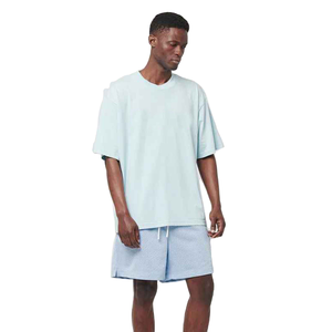 Short de basket-ball en maille noir d'été personnalisé de haute qualité pour hommes, vêtements de sport imprimés à double couche, avec logo, grande taille disponible - Product Image 1