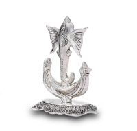 Idole de Ganesha artisanale de style antique de la meilleure qualité, meilleur cadeau pour la Pooja ou l'inauguration d'une maison, cadeaux de retour en laiton, mariage indien