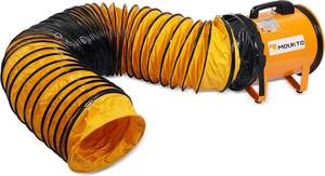 Exclusive <b>12</b> <b>Inch</b> Heavy Duty Cylinder Axial <b>Fan</b> with 25ft Hose Portable Blower Exhaust <b>Fan</b> 2900 CFM for Industrial Ventilation - Product Image 4