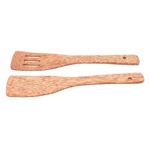 ชามกะลามะพร้าวขัดเงาพร้อมช้อนมะพร้าวขัดเงาโลโก้ตามธรรมชาติของ100% - Product Image 2