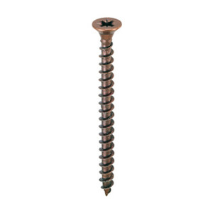 Viti per Legno a Testa Smussata Piana Bronzate 4,5x40 - Product Image 1