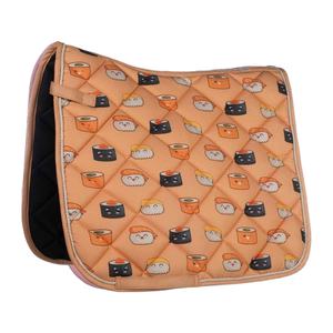 Almohadilla de lujo suave y transpirable para silla de montar con protección extra contra la fricción y las ampollas, estampada para equitación. - Product Image 2