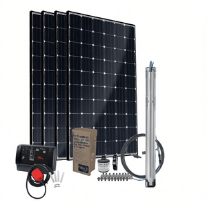 Kit de pompe à eau solaire Grundfos SQFlex 25 SQF-7 - Haute pression, acier inoxydable, pour la maison, l'agriculture et l'irrigation - Product Image 2