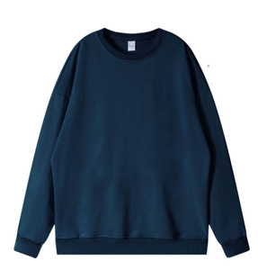 Vente en gros de sweatshirt ras du cou en molleton de coton avec logo brodé pour hommes pull avec logo imprimé personnalisé unisexe - Product Image 4