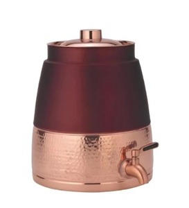 2025 top Selling Item Traditional Copper <b>Water</b> <b>Jug</b> 12L, Handcrafted Elegance for Everyday Use, 12L Ayurvedic Copper <b>Jug</b> - Product Image 1