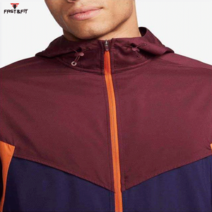 Top Selling New Arrival Men's Waterproof Hooded Stand Collar Canvas Soft Shell Zip-Up Pocket <b>Smart</b> Casual Rain <b>Jacket</b> - Product Image 6