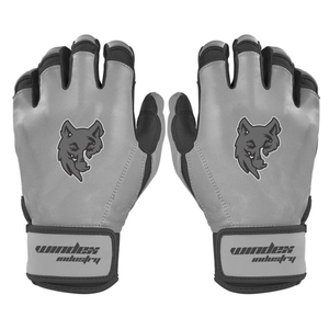 Brucebolt Style Batting Gloves 100% Premium Cabretta Leather Baseball Batting Gloves - Product Image 1