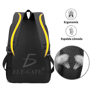 3-Piece Detachable <b>Strap</b> <b>Backpack</b> Set Water-Resistant Polyester Lining to Protect Your Luggage on Travels - Product Image 5