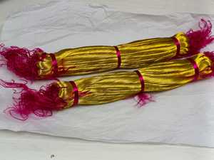 Hilo de plata pura para bordado Hilo metálico de plata y oro puro Hilo de bordado de hilo metálico para tejer cinta - Product Image 3