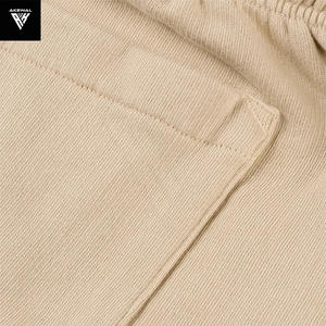 Pantalones cortos deportivos de algodón 100% para hombre con logotipo personalizado, pantalones cortos de felpa francesa de 5 pulgadas con entrepierna, cintura elástica, cintura media, disponible en stock - Product Image 4