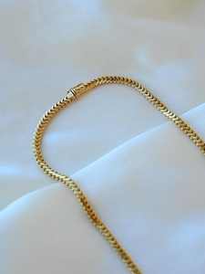 Collier en or jaune 18 carats avec diamant de 35 g, diamant de 1,90 ct cultivé en laboratoire, pièce maîtresse, bijoux de luxe pour femmes, chaîne à maillons en or audacieuse - Product Image 4