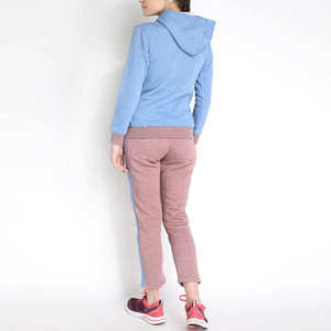 Vente en gros de survêtements OEM pour femmes, ensembles deux pièces, vêtements de mode pour femmes, ensemble de survêtements de jogging à prix réduit - Product Image 5