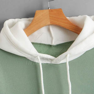 เสื้อฮู้ดผ้าคอตตอนผ้าโพลีเอสเตอร์สำหรับผู้ชายเสื้อสเวตเตอร์แบบสั่งทำ - Product Image 4