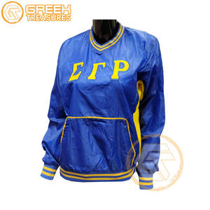 Veste de ligne brodée en polyester Sigma Gamma Rho personnalisée vêtements grecs de haute qualité vestes d'entraînement pour femmes - Product Image 3