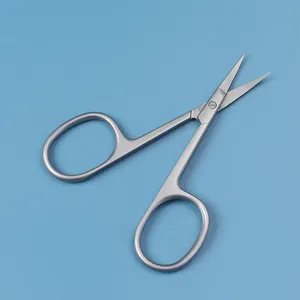 Tijeras para uñas para cutículas más vendidas de acero inoxidable con punta afilada y anillos de diseño magnífico, colores y tamaños personalizados para la belleza - Product Image 4