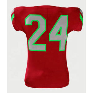 เสื้อเจอร์ซีย์ฟุตบอลอเมริกันพิมพ์ลายระเหิดเสื้อเจอร์ซีย์ใหม่ล่าสุดดีไซน์ยอดนิยม100% โพลีเอสเตอร์ออกแบบได้ตามต้องการ - Product Image 3