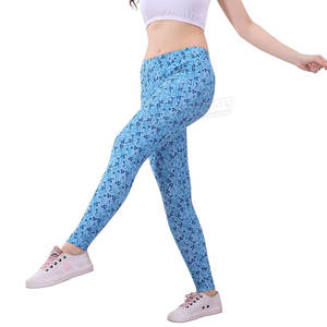 Polyester Spandex personnalisé mode taille haute Legging pour femmes Fitness sport femmes Leggings - Product Image 4