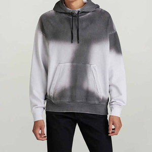 เสื้อฮู้ดดี้สไตล์ลำลองแบบดิสเทรส ผ้าคอตตอนผสมเนื้อนุ่ม พิมพ์ลาย แฟชั่นล้ำสมัย ลุคดิสเทรสแบบซันเฟด - Product Image 5