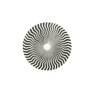 Table basse en bois d'accent d'artisan artisanal motifs floraux complexes conception d'incrustation d'os solide meubles de maison élégants pour vivre - Product Image 3