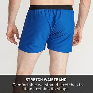 กางเกงบ็อกเซอร์ขายาวสำหรับผู้ชาย,กางเกงในลายทางผ้าคอตตอนไซส์ใหญ่สไตล์ยุโรปกางเกงทรงลูกศรระบายอากาศปี2023 - Product Image 6