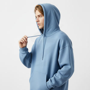 Sweat-shirts à capuche unisexes OEM en molleton épais, vêtements décontractés pour hommes, impression personnalisée, fabricant en gros pour les marques - Product Image 3