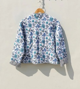 Fabricant et grossiste de vestes matelassées, veste en coton réversible, manteau réversible, vêtements d'extérieur, manteau, cadeau pour elle - Product Image 2