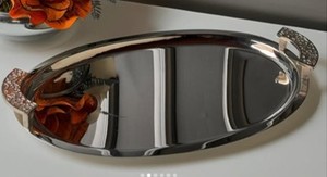 Premium Modern Luxury Aluminium Serving Trays for Ramadan & Wedding Detachable Multifunctional Customized Color - Product Image 3