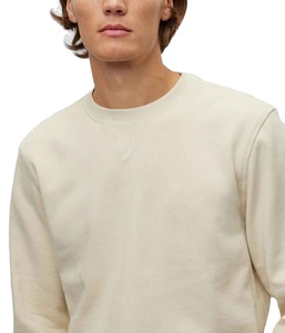 High Quality Custom <b>Pullover</b> Cotton Sweatshirt for <b>Men</b> 300GSM OEM Wholesale Street Wear Spring Size Oversized Blank Sweatshirts - Product Image 4