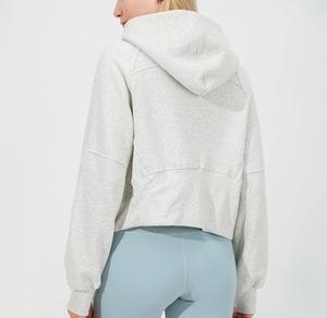 Sudadera con Capucha de Alta Calidad, de Felpa de Algodón, Talla Grande, Cuello Alto, Personalizada con Estampado, Estilo Urbano, para Invierno - Product Image 2