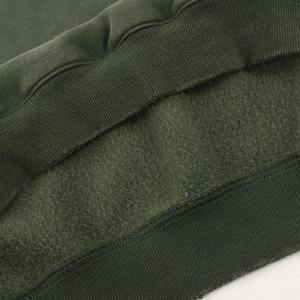 530 Gsm Custom Boxy Fit Heavyweight <b>Men</b> Fleece Fabric Acid Wash Tracksuit Flare <b>Pants</b> Sets <b>Men</b> <b>Cropped</b> Custom Logo Tracksuit - Product Image 5