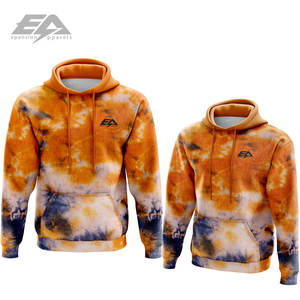 Vente en gros 100% coton sweat à capuche personnalisé pour hommes surdimensionné Tie Dye Design personnalisé imprimé OEM fabricant pour vêtements d'hiver taille XS - Product Image 1