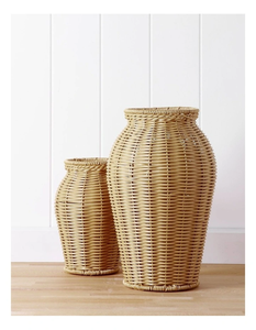 Vase en rotin tissé à la main fabriqué au Vietnam matériau écologique pour la décoration intérieure et la décoration de la vaisselle en gros - Product Image 6