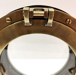 Porthole Nautical Ship Window Mirror Glass Vintage <b>Marine</b> Wall Mirror for Home Decor Bathroom Living Room and Coastal Decoration - Product Image 3